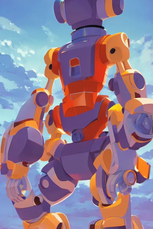 Image similar to metabots medabots medarotto medarot robot minimalist comics, behance hd by jesper ejsing, by rhads, makoto shinkai and lois van baarle, ilya kuvshinov, rossdraws global illumination ray tracing hdr radiating a glowing aura