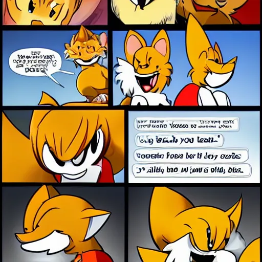 Image similar to tails gets trolled image panel