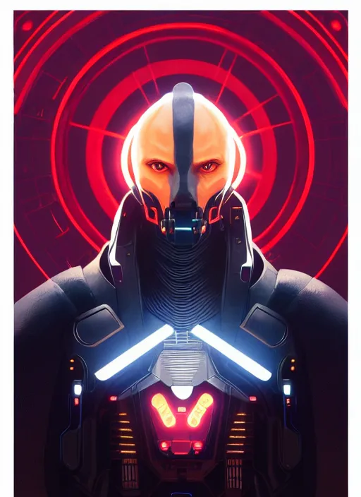 Prompt: symmetry portrait of zavala from destiny, sci - fi, tech wear, glowing lights intricate, elegant, highly detailed, digital painting, artstation, concept art, smooth, sharp focus, illustration, art by artgerm and greg rutkowski and alphonse mucha