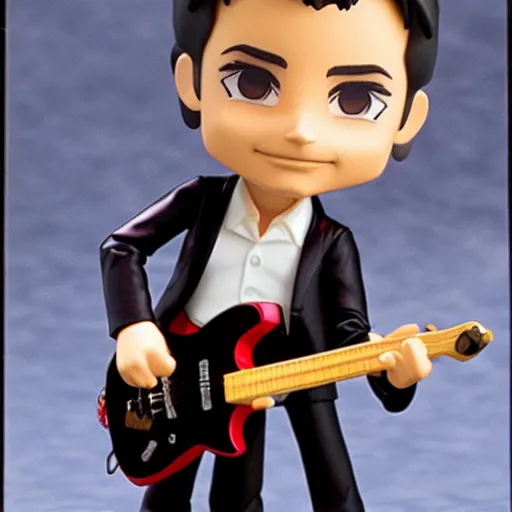 Image similar to steve vai as nendoroid, kodak film