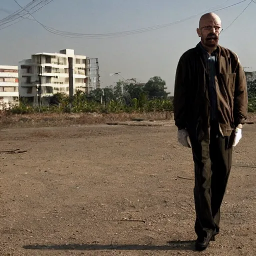 Prompt: Walter White in Breaking Bad set in Dhaka