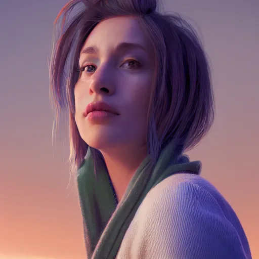 Image similar to portrait of usa woman, 8 k uhd, unreal engine, octane render in the artstyle of finnian macmanus, john park and greg rutkowski