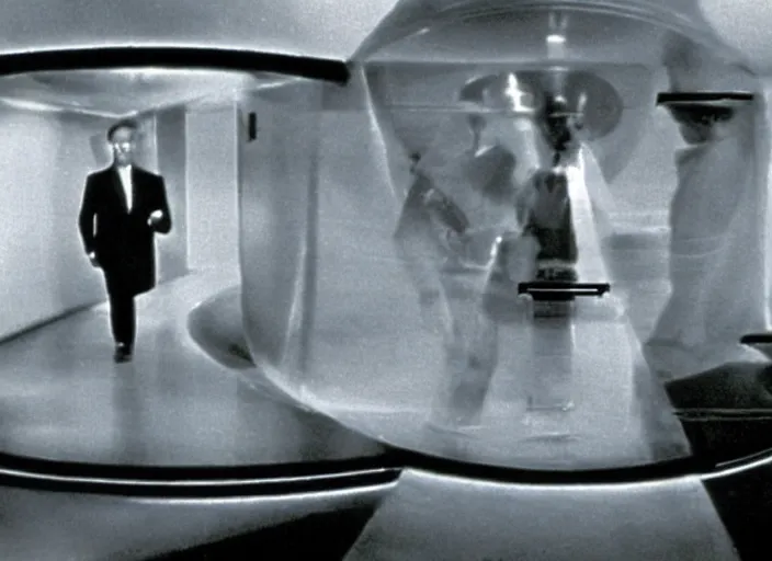 Prompt: scene from the 1947 science fiction film Gattaca, incredible detail