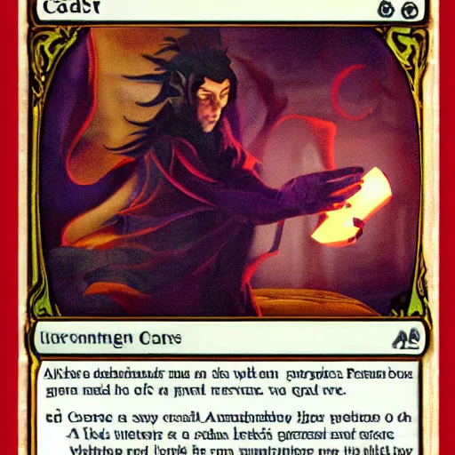 Prompt: Arcane wizard casts a spell