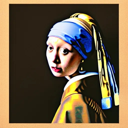 Image similar to girl with the pearl earring, portrait studio, taken with canon eos, f 1. 4, soft diffused light, iso 2 0 0,