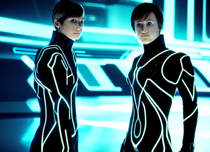 Image similar to concept art, tron legacy, vyle art