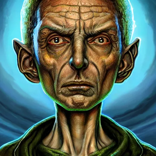 Image similar to a portrait of Morty from the televsion show Rick and Morty, sci-fi concept art by giger and beksinski and szukalski and wlop and pete mohrbacher, digital art, highly detailed, intricate, sci-fi, sharp focus, Rick and morty, Trending on Artstation HQ, deviantart, unreal engine 5, 4K UHD image. Morty.