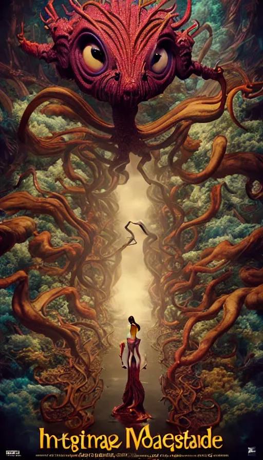 Image similar to exquisite imaginative imposing weird creature movie poster art humanoid anime movie art by : : james jean, imagine fx, weta studio