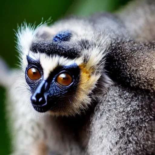 Prompt: wasp lemur hybrid