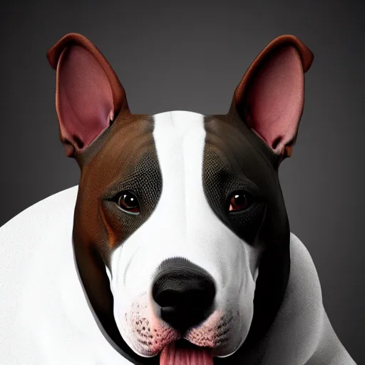Bull Terrier, Dog, Portrait, Male, very detailed, | Stable Diffusion |  OpenArt