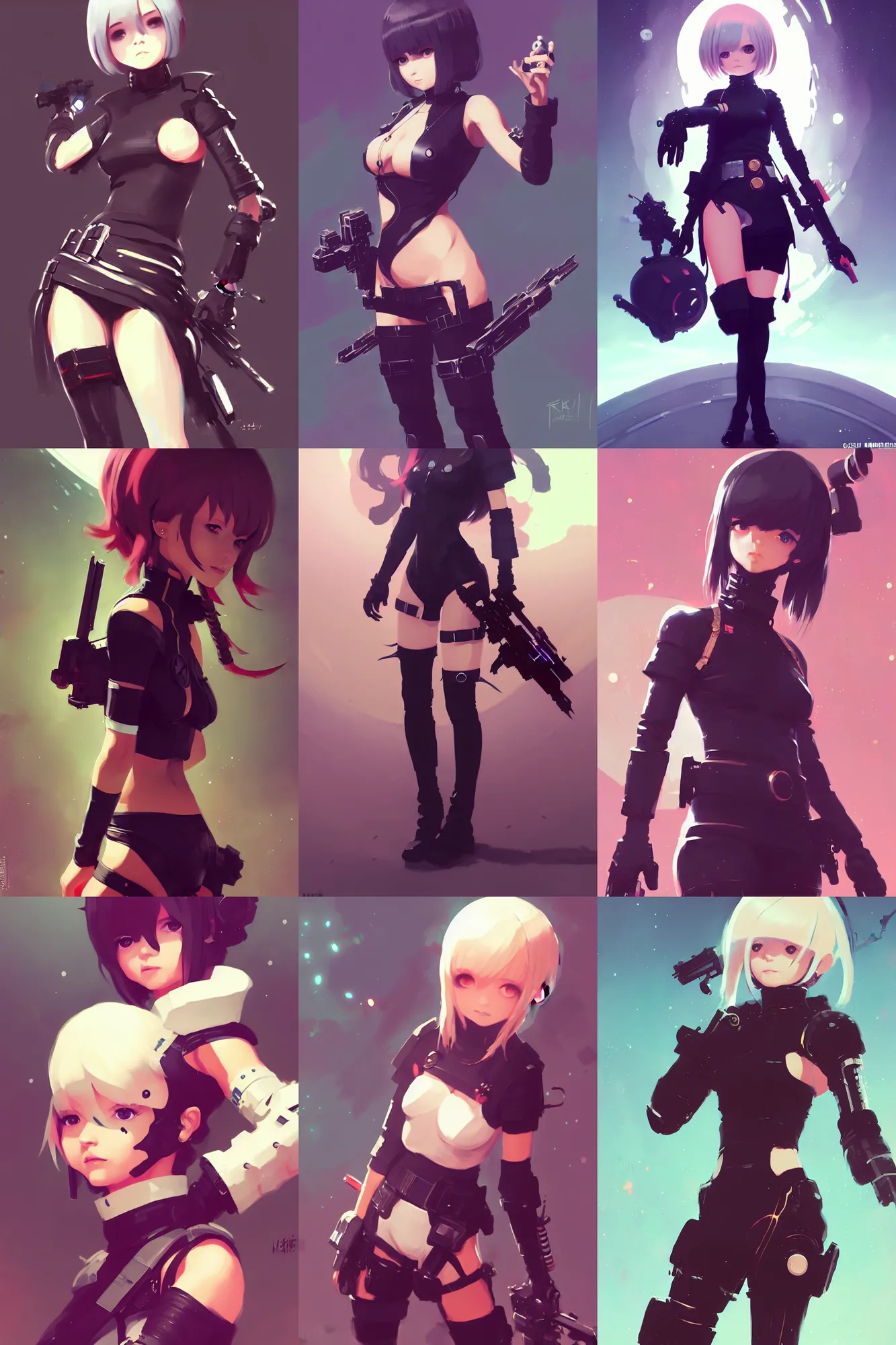 ArtStation - Nier:Reincarnation - Character Concept fanart