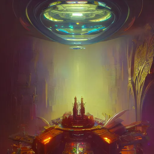 Image similar to a highly detailed digital image of an imagination machine, concept art, artstation, cgsociety, very detailed, intricate, detailed illustration, by greg rutkowski and alphonse mucha, Paul Lehr and Beeple, iridescent accents, ray tracing, product lighting, sharp, smooth, masterpiece