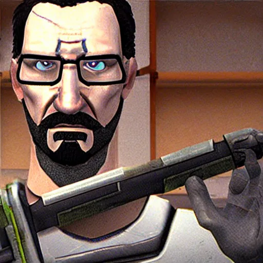 Image similar to Gordon Freeman half life