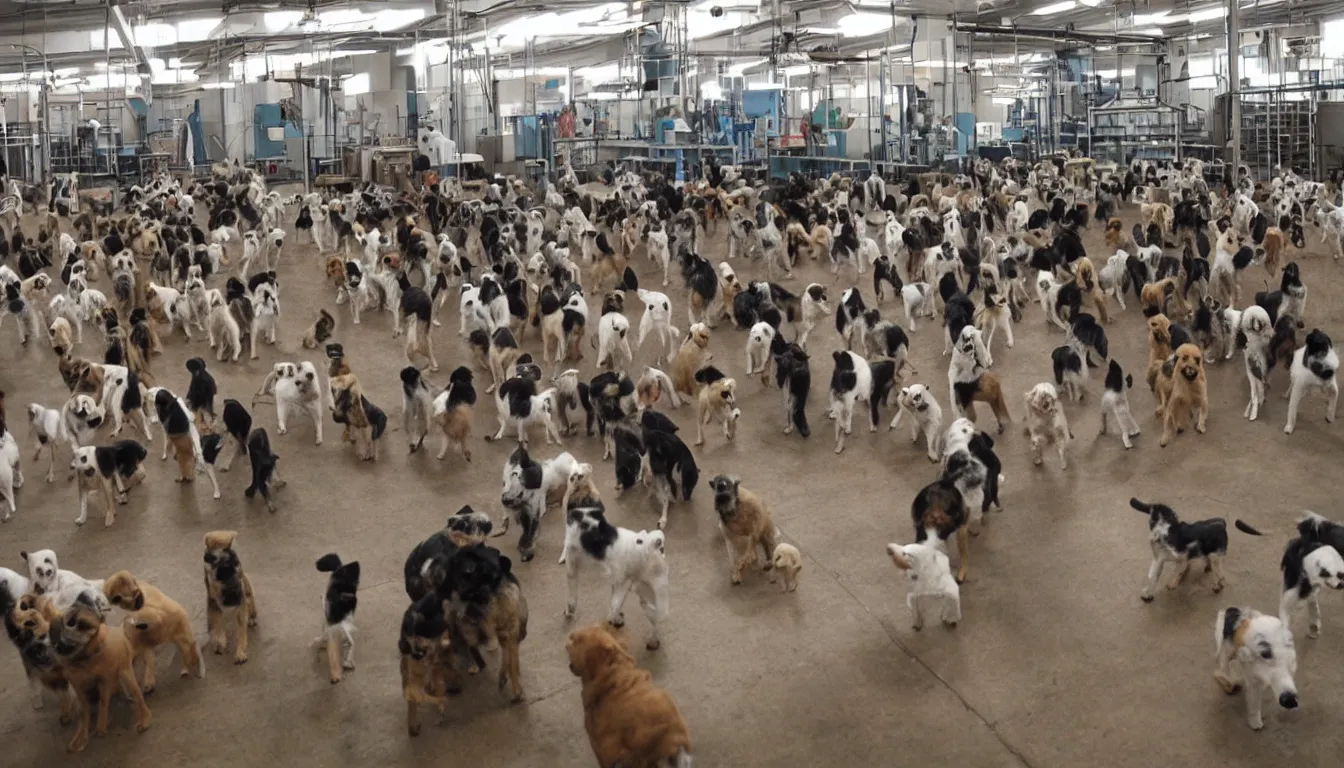 Image similar to Dog factory