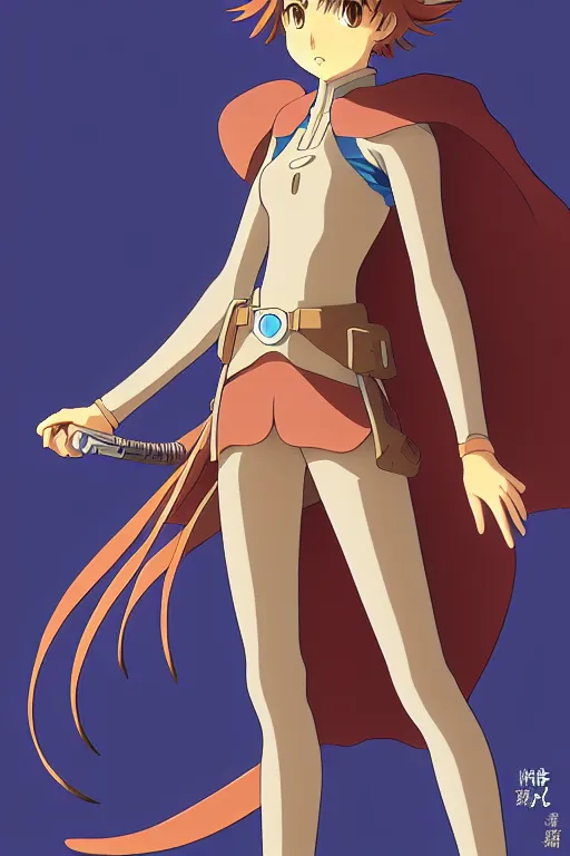 Prompt: anime art full body portrait character nausicaa by hayao miyazaki concept art, anime key visual of elegant young female, brown hair and large eyes, finely detailed perfect face delicate features directed gaze, sunset in a valley, trending on pixiv fanbox, studio ghibli, extremely high quality artwork