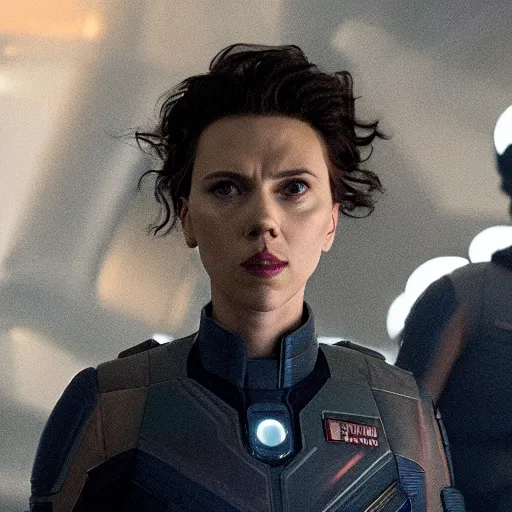 Image similar to a still of Scarlett Johansson in The Expanse (2015)