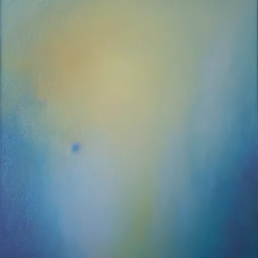 Image similar to You've been dreamin' Come with me I'll help you wake up, abstract oil painting, soft light is shining on the canvas