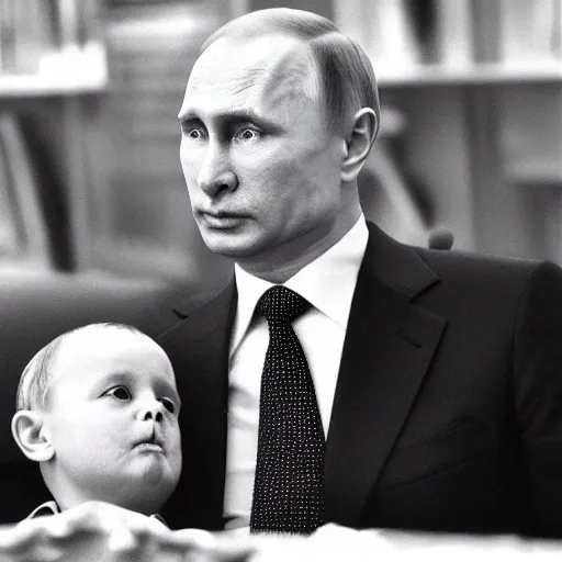 Image similar to putin eats children h r giger