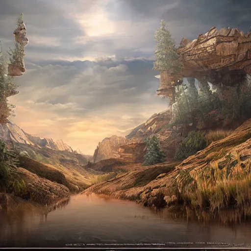 Image similar to Matte painting by Dylan Cole