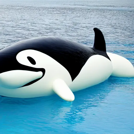 Image similar to orca pooltoy