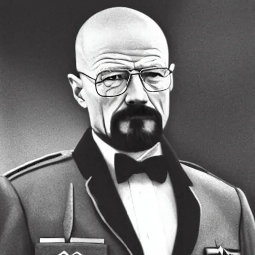 Image similar to walter white as a soldier