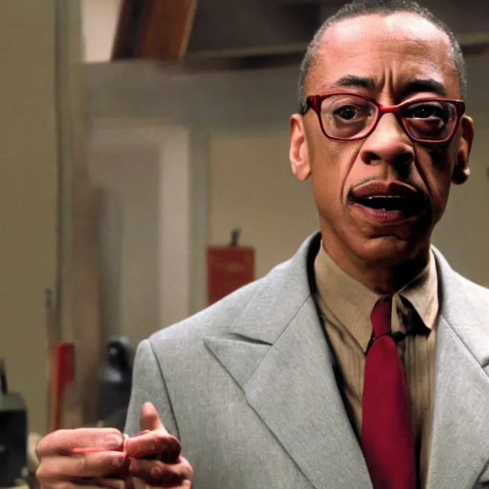 Prompt: Gus Fring played by Giancarlo esposito in Mel Brooks Man in Tights, 4k,