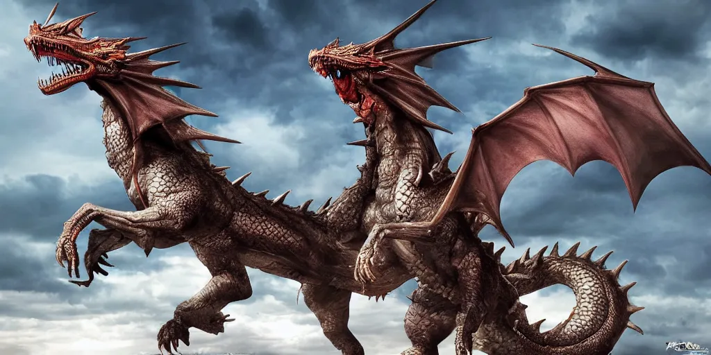 Prompt: Vladimir Putin riding a dragon photorealism, clear photography