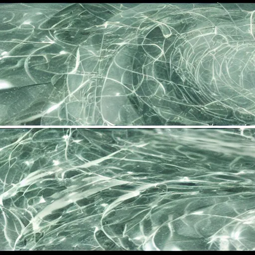 Prompt: artificialintelligence marble animation , floral underwater fluids tangle pping