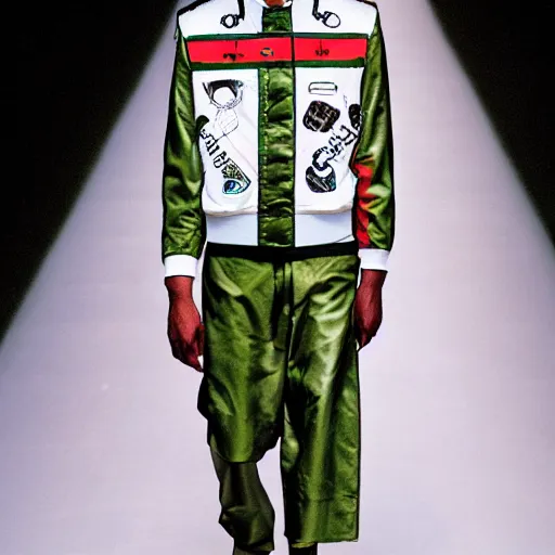 Prompt: gucci jacket form the future