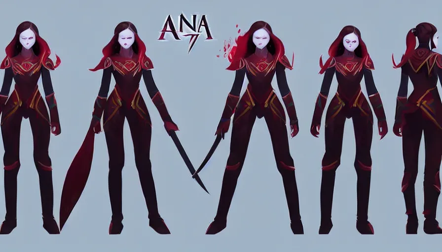 Image similar to anya taylor - joy as dota 2 game character, symmetrical, dota 2 concept art, character design by moby francke and drew wolf, accurate lines, sense of awe