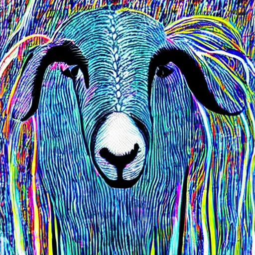 Image similar to electric sheep