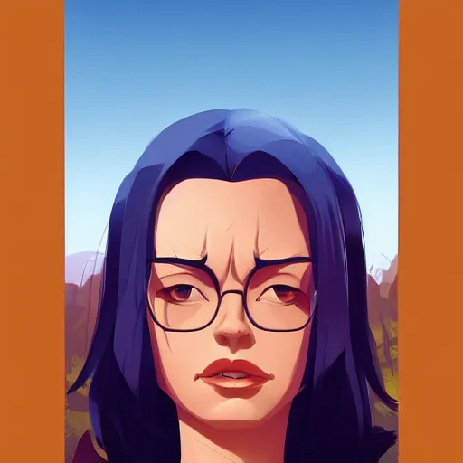 Image similar to face icon stylized minimalist pulp fiction, loftis, cory behance hd by jesper ejsing, by rhads, makoto shinkai and lois van baarle, ilya kuvshinov, rossdraws global illumination