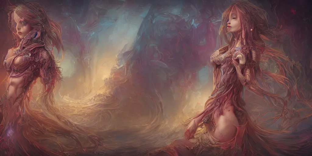 Image similar to dreamscape, female, ross tran, vivid colors, anatomical, highly detailed sculpture, intricate detailed, ommatidia, 8 k, cinematic atmosphere, post - processing