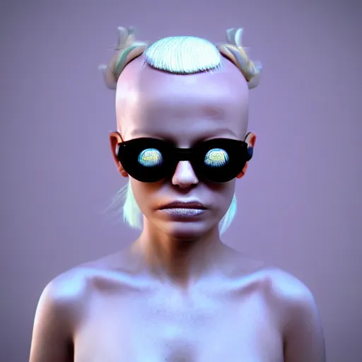 Image similar to going to the dentist, in the style of grand chamaco and pedro conti and stanley kubrick, inspired by die antwoord, photorealistic, epic, super technical, 3 d render