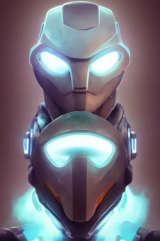 Image similar to epic mask helmet robot ninja portrait stylized as fornite style game design fanart by concept artist gervasio canda, behance hd by jesper ejsing, by rhads, makoto shinkai and lois van baarle, ilya kuvshinov, rossdraws global illumination radiating a glowing aura global illumination ray tracing hdr render in unreal engine 5