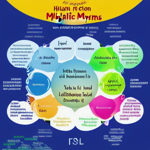 Prompt: infographic map of Human psychodelic system