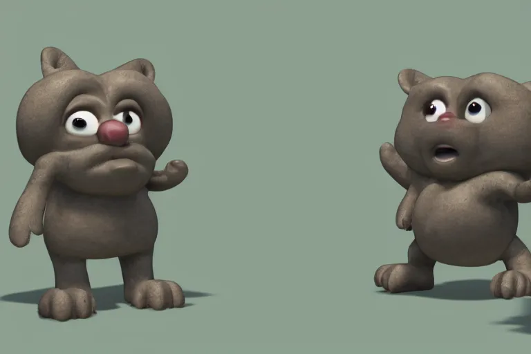 Image similar to huggy wuggy, rendered in unreal engine