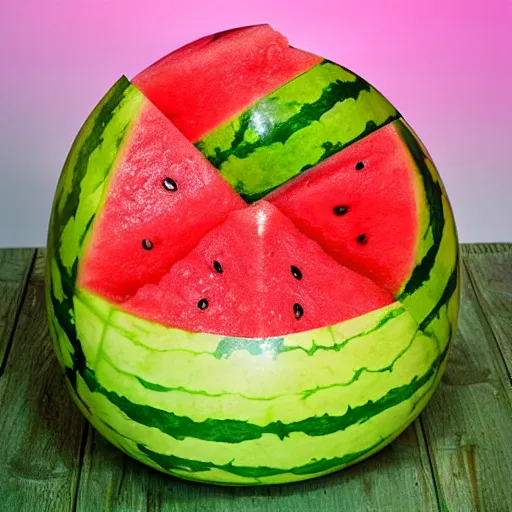 Image similar to Watermelon explosion