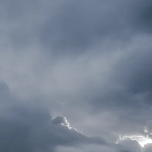 Image similar to a city in the middle of the clouds