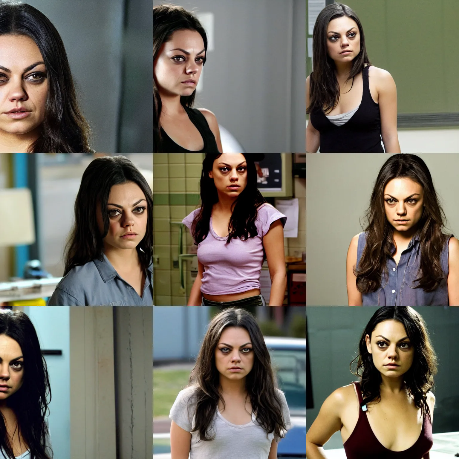 Prompt: mila kunis in breaking bad