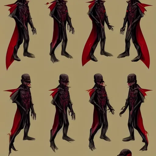Image similar to vampire anatomy reference sheet,