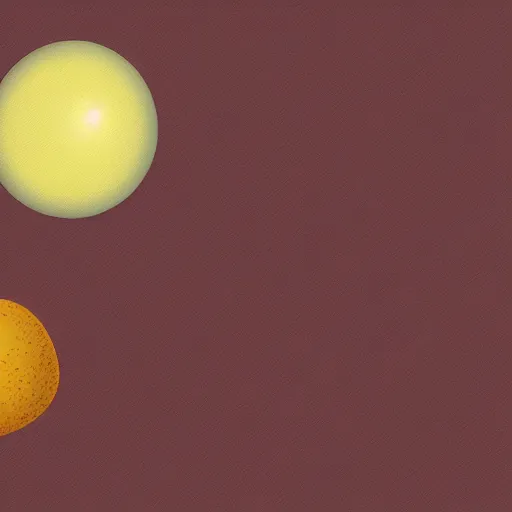 Image similar to an egg cracks and earth drops out as the yolk, digital art, ue 5