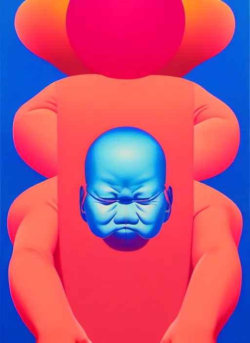 Image similar to insight a men by shusei nagaoka, kaws, david rudnick, airbrush on canvas, pastell colours, cell shaded!!!, 8 k