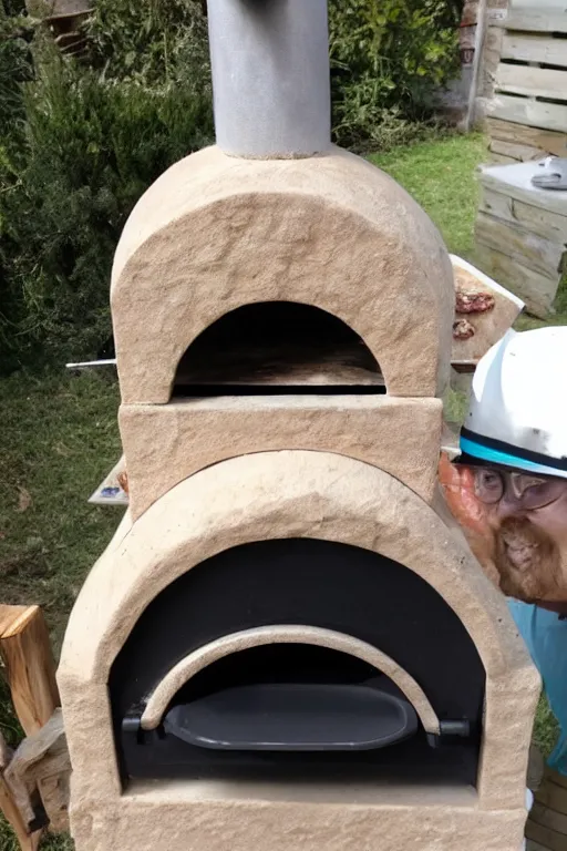 Image similar to babys first pizza oven