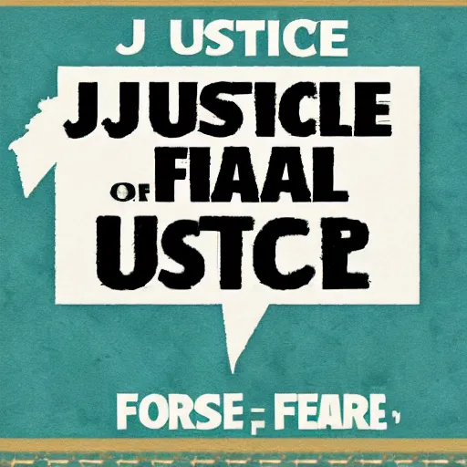 Prompt: Justice for all