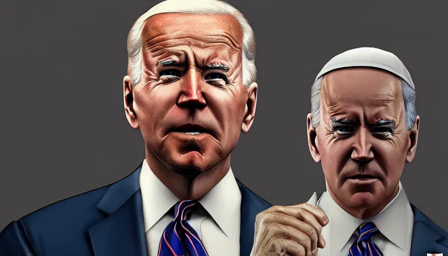 Image similar to joe biden is the pope, hyperdetailed, artstation, cgsociety, 8 k