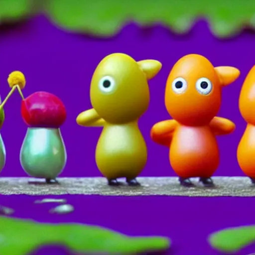 Image similar to “a Pikmin game, SNES style, photo, still, E3 reveal, highly detailed”