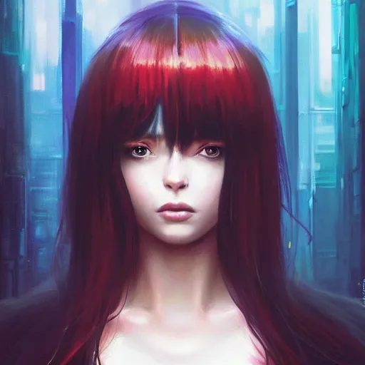 Image similar to A fire witch with big and cute eyes, fine-face, realistic shaded perfect face, fine details. realistic shaded lighting poster by Ilya Kuvshinov katsuhiro otomo ghost-in-the-shell, magali villeneuve, artgerm, Jeremy Lipkin and Michael Garmash, Rob Rey and Kentarõ Miura style, trending on art station