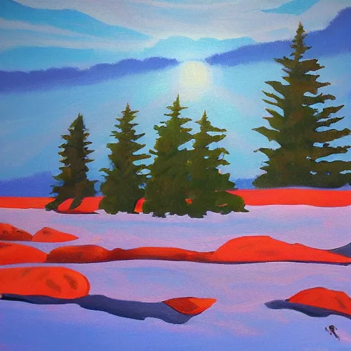 Image similar to painting by josh byer