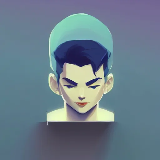 Image similar to face icon stylized minimalist super nintendo, loftis, cory behance hd by jesper ejsing, by rhads, makoto shinkai and lois van baarle, ilya kuvshinov, rossdraws global illumination